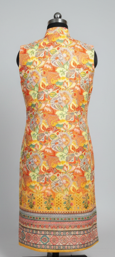 Switch Up Your Style With Reversible Women's Long Jacket