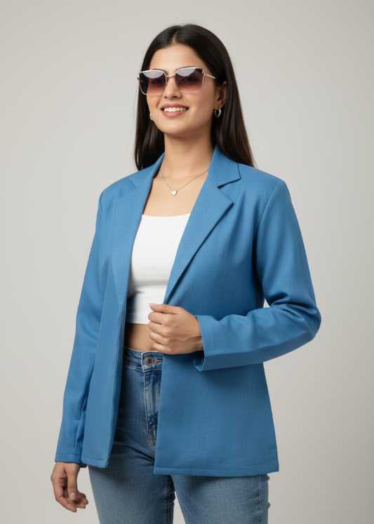 Elegant Edge: Tailored Jacket For Women