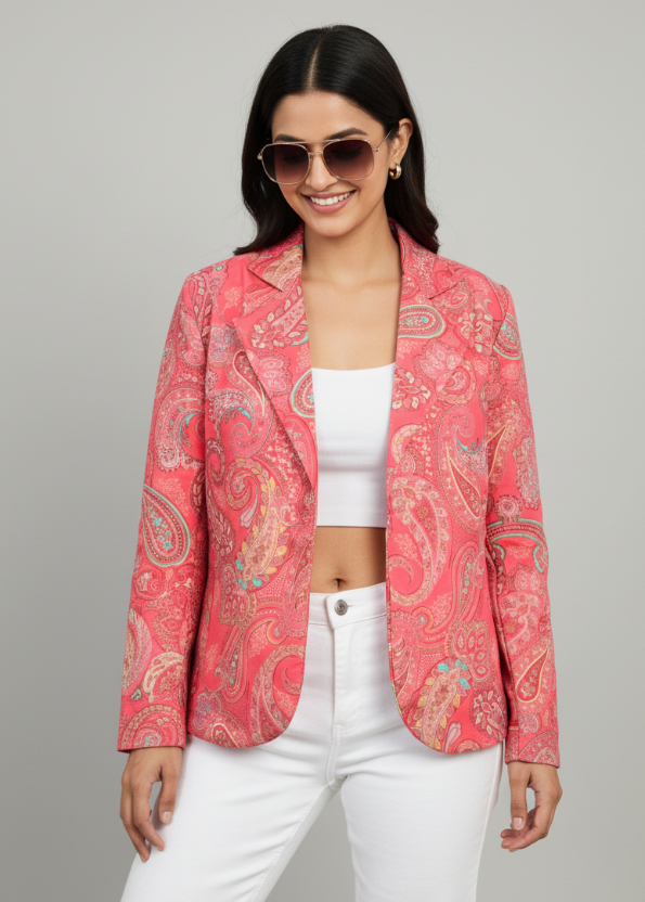 Affordable Style: The Hot Paisley Jacket for Women