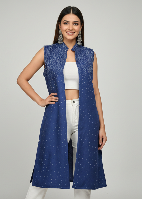 Powerful Simplicity-Women's Corporate Long Jacket