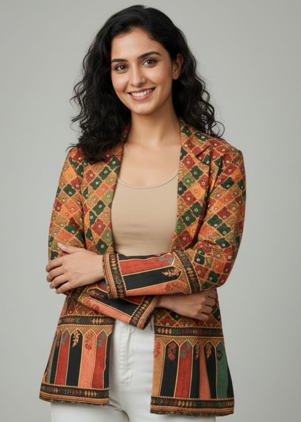 Introducing Make To Order Ethnic Women's Jacket