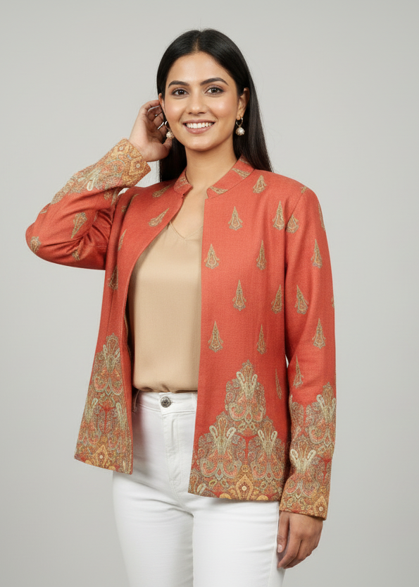 Cultural Charm In Every Stitch: Women's Ethnic Jacket