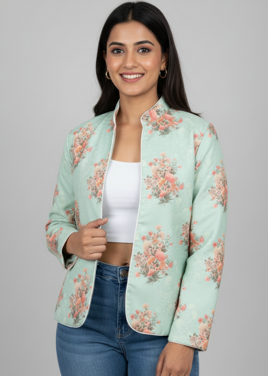 Switch Up Your Style With Reversible Women's Jacket