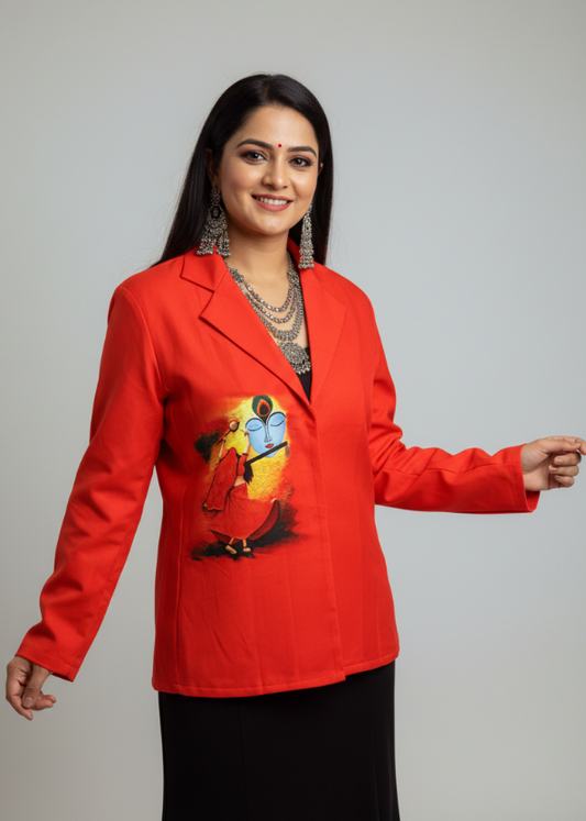 Ras Leela Edit : Traditional Indian Jacket For Festive Occasions